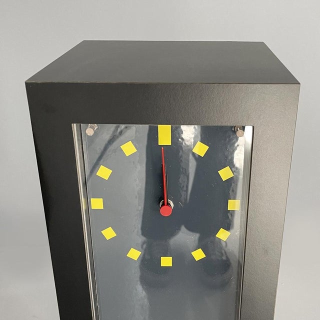 Italian Modern Metropole Table Clock from George J. Sowden, 1982 For Sale - Image 10 of 18