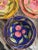Late 20th Century LastCHANCE!8 Pieces Made in Portugal Hand Painted and Glazed Plates For Sale - Image 5 of 16