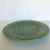 Traditional Vintage Bordallo Pinheiro Green Ceramic Serving Plate For Sale - Image 3 of 7