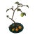 Victor Cicansky, Canadian Sculptor Signed 2005 Metal Fruit Sculptor With Nest Eggs Foliage and Whimsy. A Great Representation of His High Works. For Sale