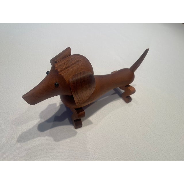 Vintage Signed Kay Bojesen Dachshund For Sale In Los Angeles - Image 6 of 14