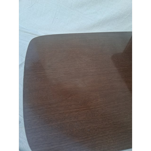 Mid Century Modern Adrian Pearsall Style 2 Tiered Step Side Tables -a Pair For Sale - Image 9 of 11