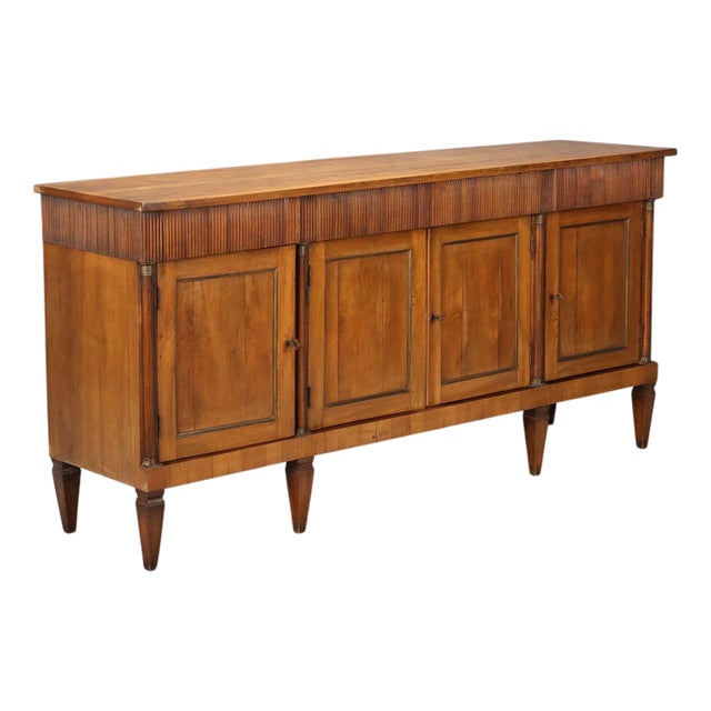 Empire Style Sideboard in Walnut For Sale
