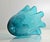 Vintage Turquoise Glass Vase, Italy, 1970s For Sale - Image 4 of 6
