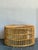 Vintage Boho Spike Rattan Coffee Table For Sale In West Palm - Image 6 of 8