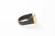 Byzantine Bronze Ring W 21k Square Accent, Size 8 For Sale In Atlanta - Image 6 of 12