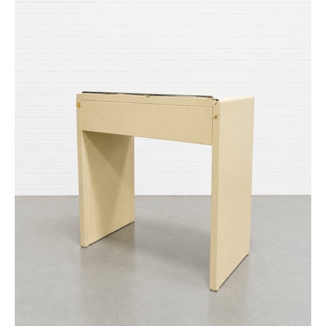 Mid Century + Art Deco Metal Desk / Console by Simmons Furniture Co., C. 1950s For Sale - Image 12 of 13