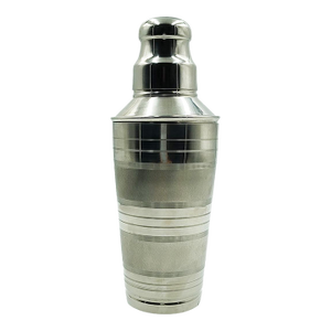 1970s Cocktail Shaker in Stainless Steel. Made in Usa