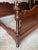 Wood Pair Antique Walnut Full Size Bed Frames. 19th Century For Sale - Image 7 of 12