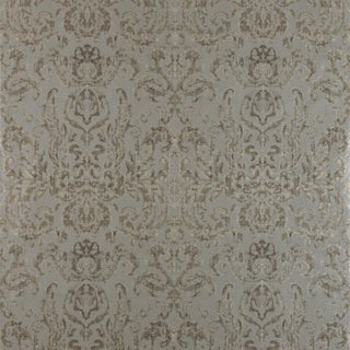 Zoffany Brocatello Wallpaper in Burnish For Sale