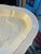 1990s Oversized Large Italian White Serving Ceramic Tray Thanksgiving For Sale - Image 4 of 9
