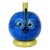 1970s Rimini Blu Ceramic Fish Lamp by Aldo Londi for Bitossi For Sale