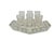 Glass Art Deco Vodka Shot Glasses from Hortensja Glassworks, Poland, 1950s, Set of 7 For Sale - Image 7 of 18