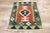 Textile Vintage Persian Shiraz Kilim Rug - 02'00 X 02'10 For Sale - Image 7 of 9