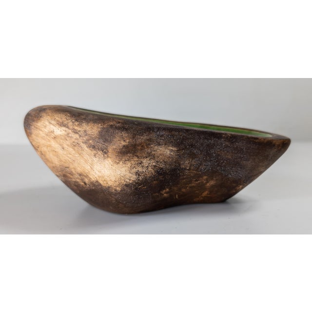 Mid-Century Modern California Art Pottery Bowl, Signed For Sale In New York - Image 6 of 11