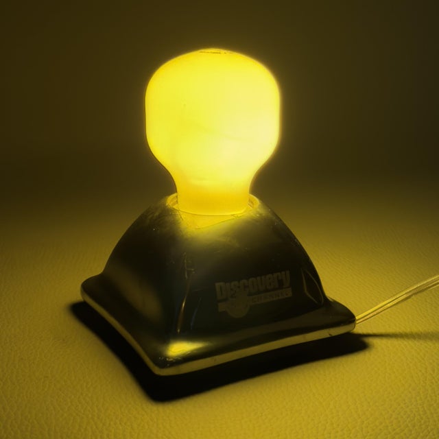 An original design and advertising collectible, made by the renowned company nava. This aluminum table lamp, created as a...