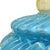 Murano Vintage Murano Barbini Blue Control Bubbles Gold Flecks Italian Art Glass Cookie Jar Container For Sale - Image 4 of 7