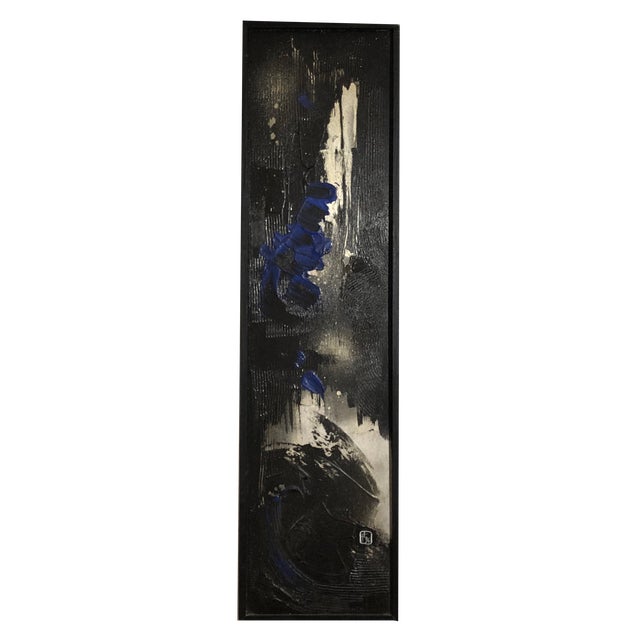 J. Feschotte, an Orientalist Lyrical Abstract Painting, 1990s, Wood For Sale