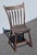 Chinoiserie Antique Arrow Back Windsor Brown Childs Side Chair ~ French Country 1of2 For Sale - Image 3 of 18
