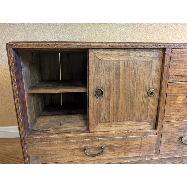 Early 20th Century Antique Japanese Ko-Tansu Merchant Chest, Circa 1900–1920 For Sale - Image 5 of 12