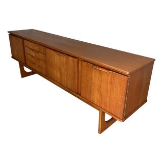 Large Mid-Century British Scandinavian Style Teak Sideboard from Stonehill, 1960s For Sale