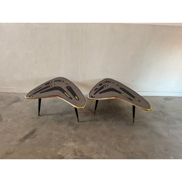 Mosaic Table by Berthold Müller-Oerlinghausen, 1950s For Sale - Image 11 of 13