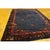 1920s Antique Navy Floral Oriental Chinese Art Deco Rug in Mandarin Quality For Sale In New York - Image 6 of 11