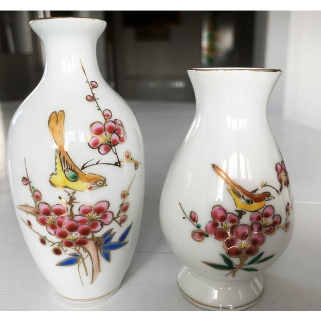 Mid-Century Chinese Porcelain Vases, Set of 2 For Sale - Image 16 of 16