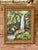 Signed Tropical Leopard Waterfall Acrylic Painting in Carved Gilt Wood Frame For Sale - Image 12 of 12