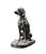 This impressive life-size statue depicts a noble hound in a classic seated pose. Cast in solid iron, the piece features a...