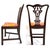 Wood 1930's Hand-Carved Solid Mahogany Chippendale Dining Chairs - Set of Eight For Sale - Image 7 of 14