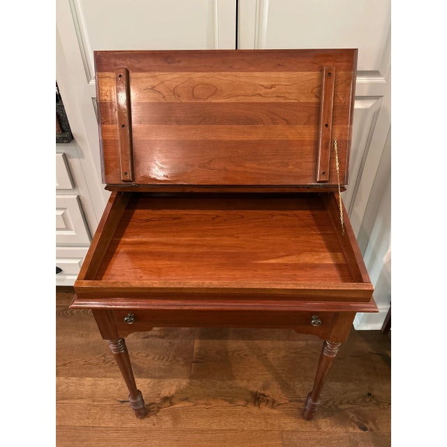 1960s Vintage Slant Top Writing Desk For Sale - Image 5 of 8