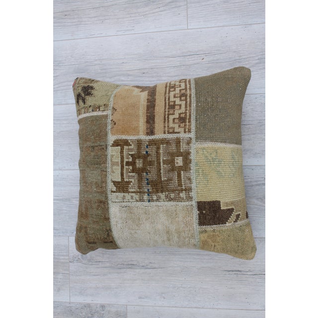 Vintage Rug Decorative Pillow Cover - 19.5"x19.5" For Sale - Image 10 of 12