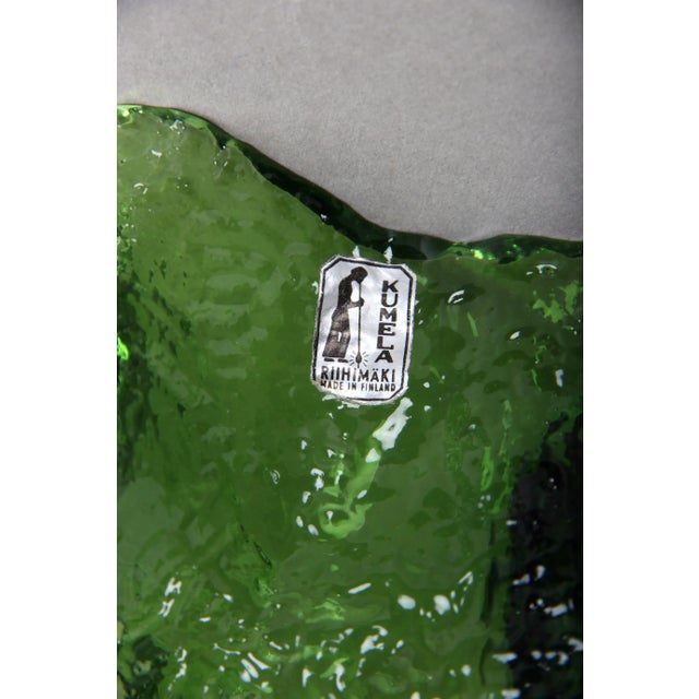 Green Vase by Kai Blomqvist, 1960s For Sale - Image 3 of 10