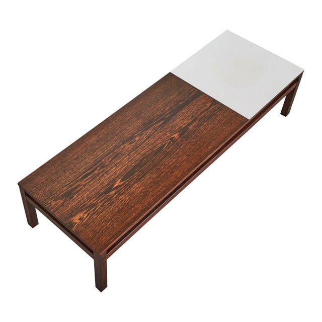 Coffee Table in Wengé and Formica attributed to Kho Liang Ie, 1960s For Sale - Image 7 of 7