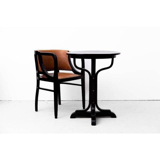 Black Art Noveau Armchair, 1890s For Sale - Image 8 of 18