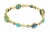 Contemporary Ippolita Rock Candy Multi Gems 18k Yellow Gold Bangle Bracelet For Sale - Image 3 of 7