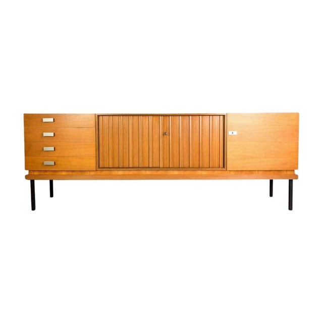 Midcentury Modern Sideboard in Walnut from Famöla Möbel For Sale - Image 14 of 14