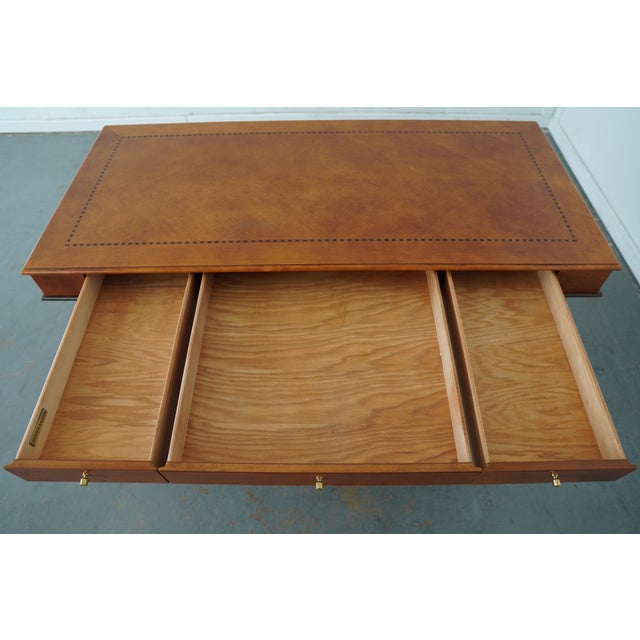 Vintage Hickory White Biedermeier Writing Desk For Sale - Image 10 of 13