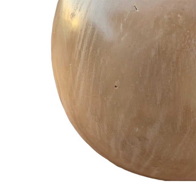 Signed Mata Ortiz Native American Double Gourd Pottery Vessel For Sale - Image 9 of 11