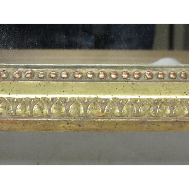 18th Century French Giltwood Marriage Mirror For Sale - Image 14 of 17