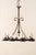 Vintage French Iron 8-Light Chandelier For Sale - Image 11 of 12