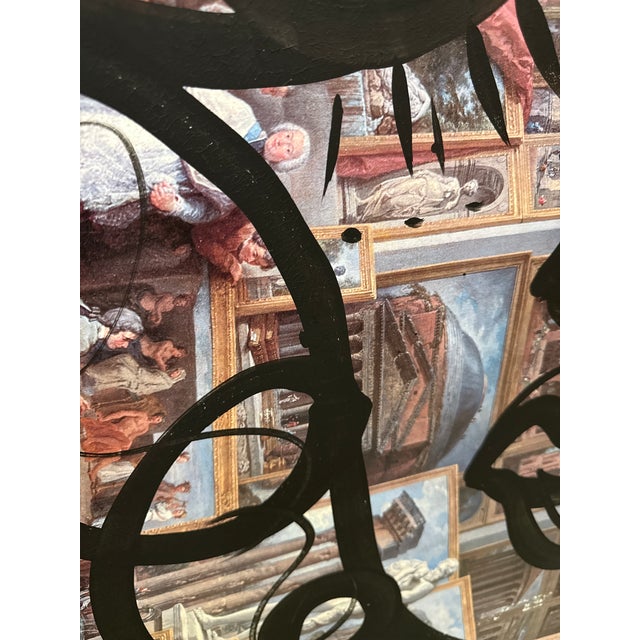 1970s Peter Keil Large Portraiture Canvas Painting For Sale In Atlanta - Image 6 of 9