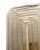 Metal Pair of Italian Murano Ribbed Glass and Brass Wall Sconces For Sale - Image 7 of 9