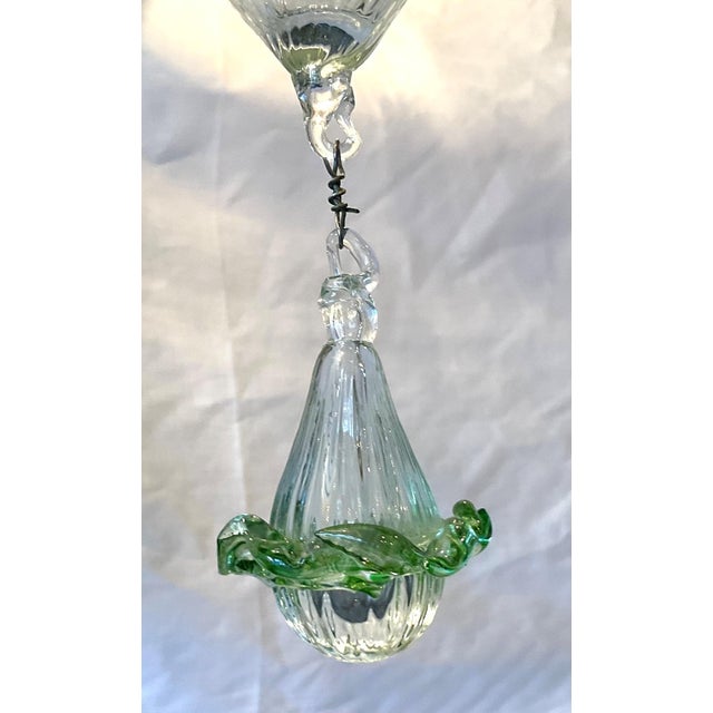 Vintage Venetian Glass Chandelier For Sale - Image 15 of 16