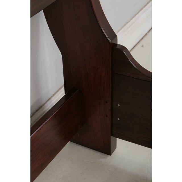 Nichols & Stone by Stickley Cherry Queen Size Sleigh Bed For Sale - Image 14 of 18