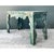 Vintage Distressed Scalloped Green Wood Table For Sale - Image 13 of 14