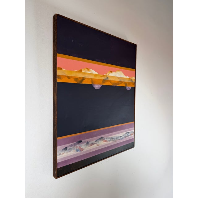 1979 John Almquist “Dream Series – Earth #7” Expressionist Abstract Oil on Canvas Painting, Framed For Sale - Image 4 of 13