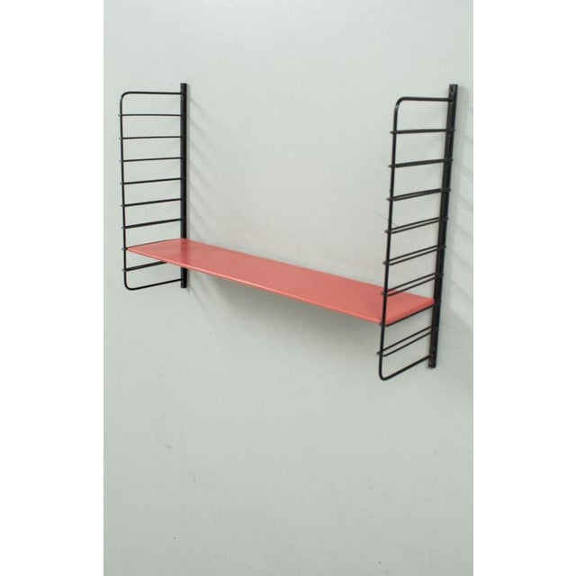 Vintage Brown Wall Shelf For Sale - Image 5 of 7