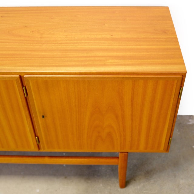 P. Jeppesen Danish Teak Sideboard Model “Rungstedlund” Designed by Ole Wanscher For Sale - Image 10 of 18